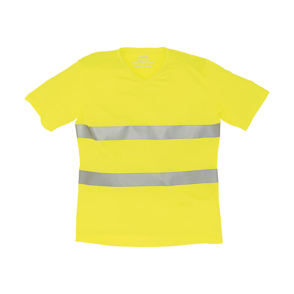 Yoko | Super light V-neck Fluo T-shirt